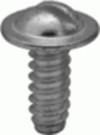 1/4'' X 5/8'' Slotted Round Washer Head Screw - Zinc