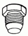 Brass Nut 1/8'' Tube