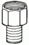 1/4'' Brass Male Connector