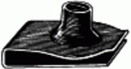 Extruded U-Nut 8-32 Screw Size Replaces # 18898