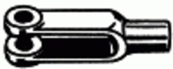 Brake Yokes 1/4-28 Tap 2'' Long 9/16'' Wide