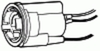 Pigtail Connector Park Stop & Tail Light - GM <br><font color=red><font size=2.5>GM: 345510 | 8903202 | 8914822</font></font>