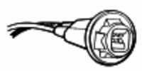 Pigtail Connector Side-Marker - Ford GM <br><font color=red><font size=2.5>GM: 6298886 | 8901283 | 8918527</font></font>