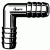 Hose Fittings Tee 1/4'' X 1/4'' X 1/4'' Hose ID