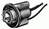 Park Stop & Tail Light Socket Connector - GM
