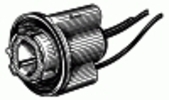Park Stop & Tail Light Socket Connector - GM <br><font color=red><font size=2.5>GM: 8903203 | GM: 8914823</font></font>