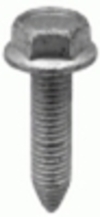 8-1.25 X 30MM Hex Washer Head Flange Screw - Zinc Org