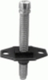 1/4-28 X 2'' Headlight Adjust Assembly - Ford <br><font color=red><font size=2.5>Ford: D0ZB13A093AA | D2OB13A093AA</font></font>