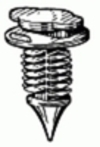Trim Panel Retainer - GM Chrysler Chrysler: 6013122 | GM: 20298365