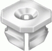 #6 / #8 Screw Nylon Nut- GM