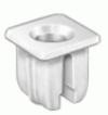#6 / #8 Screw Nylon Nut- AMC <br><font color=red><font size=2.5>Chrysler: 4000141</font></font>