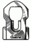 Belt Moulding Clip - GM <br><font color=red><font size=2.5>GM: 1660123</font></font>