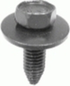 6-1.0 X 25MM Hex Head Sems 17MM OD - Phosphate