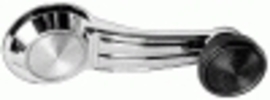 GM Window Crank Handle-Black Knob <br><font color=red><font size=2.5>GM: 1732326 | 20348200</font></font>