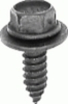 6.3-1.81 X 20MM Hex Wash Head Sems  - Black Polyseal <br><font color=red><font size=2.5>GM: 11505022</font></font>