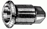 Inner Standard Cap Nut-Left Hand Thread