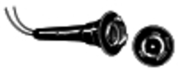 Pigtail & Socket Assembly Single Contact  <br><font color=red><font size=2.5> Chrysler: 3764865 | 3843245 | 4124721 </font></font>