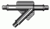 Nylon Y Connector 3/16'' X 3/16'' X 3/16'' <br><font color=red><font size=2.5>Replaces # 23392</font></font>