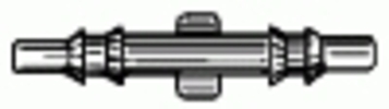 Nylon Straight Connector 1/8'' X 1/8'' <br><font color=red><font size=2.5>Chrysler: 4095145 | Ford: 383000 <br>Ford: 383000S | GM: 14047034</font></font>