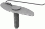 Moulding Fasteners #10-24 X 3/4'' Bolt 1/2'' Width