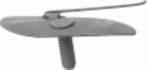 Moulding Fasteners #10-24 X 3/4'' Bolt 9/16'' Width <br><font color=red><font size=2.5>Chrysler: 1758099 | 6000720 | 6010046 <br>GM: 3744999</font></font>