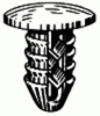 Fiat Trim Retainer <br><font color=red><font size=2.5>Fiat: 4292906</font></font>