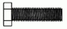 1/4-20 X 1/2'' Hex Cap Screw - Stainless