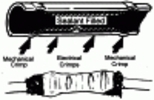 Moisture Resistant Butt Connector. 22-18 Ga.