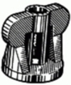 Nylon Rear Speaker Nut M6-1.0 Thread <br><font color=red><font size=2.5>GM: 20461373</font></font>