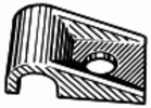Nylon Cable Clamp 3/16'' Cable Size