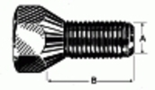 Wheel Bolt 1/2-20 Diameter 1.070/1.100 Length