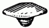 Honda Weather Strip Clip 7MM Width 16MM Length <br><font color=red><font size=2.5>Honda: 73862672003 <br>Honda: 738626720030</font></font>