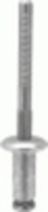 Peel-Type Rivet 1/4'' Diameter 9/64''-3/16'' Grip <br>Use 11817 Rivet Gun & 11853 Nose Piece <br><font color=red><font size=2.5>Chrysler: 6032926 | GM: 9437846</font></font>