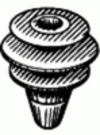 Nissan Door Panel Retainer 8.5MM Stem Diameter <br><font color=red><font size=2.5>Toyota: 6777122020</font></font>