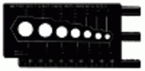 Metric Bolt & Nut Gage