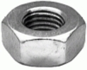 M10-1.25 JIS Metric Small Hex Nut (Fine Pitch) - Zinc Plated