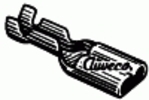 Locking Female Terminal 20-18 Gauge 1/4'' Chrysler: 2096466 Ford: C5AB14474B | GM: 2965470