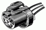 Pigtail Headlight Socket Assembly<br><font color=red>Replaces  # 23370</font>