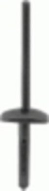 Nylon Rivet Rectangular Head 5/32'' Diameter <br><font color=red><font size=2.5>Ford: N804583 | N804583S</font></font>