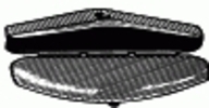 GM Front Door Window Guide (Rear Of Glass) <br><font color=red><font size=2.5>GM: 10087223 | 20478733 | 22539533</font></font>