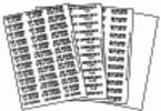 SAE Fastener Bin Labels