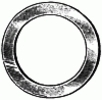 Copper Washer 1/4'' I.D. 5/8'' O.D. 1/16'' Thick