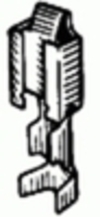 GM 56 Series Terminal 16-14 Ga Female <br><font color=red><font size=2.5>GM: 2965142</font></font>