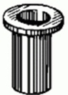 Large Flange Thinsheet Nutsert .115-.200 Grip Range