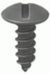 Slot Truss Head License Plate Screw #14 X 3/4