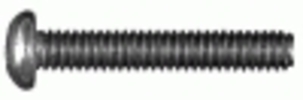 6-32 X 1/2'' Phillips Round Head Machine Screw - Zinc