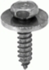 Hex Head Sems Tapping Screw 5/16'' Hex #10 X 3/4''