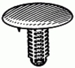 Honda & Nissan Trim Panel Retainer 15MM Length <br><font color=red><font size=2.5>Honda: 90667SA7003 | 90667SA7003ZB <br>Nissan: 8942798070</font></font>