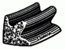 Door Flange Weatherstrip-Ford 25 Ft.