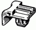 Headlight Spacer - 15MM Width 18MM Length <br><font color=red><font size=2.5>Toyota: 8112489101</font></font>
